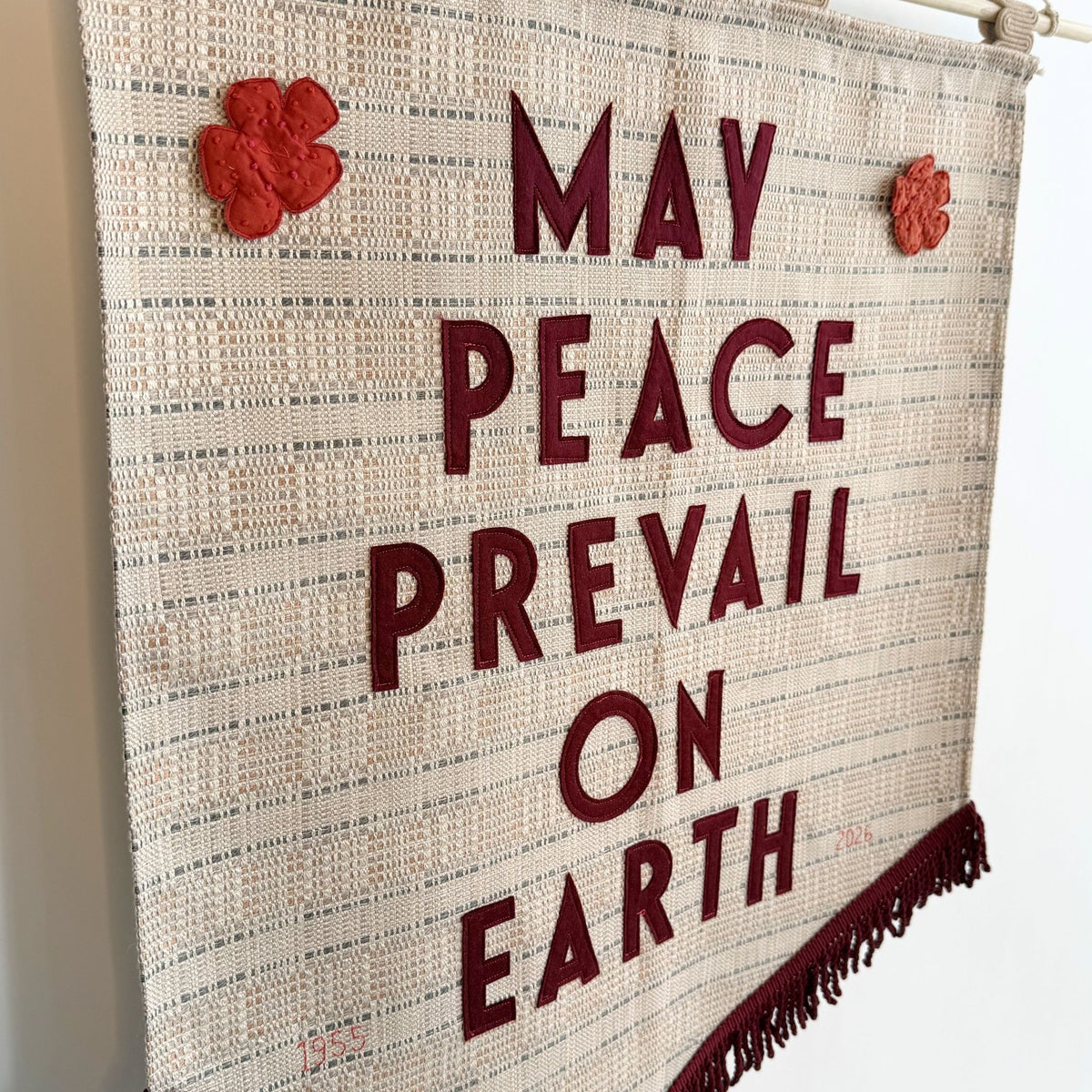 May Peace Prevail on Earth (woven)