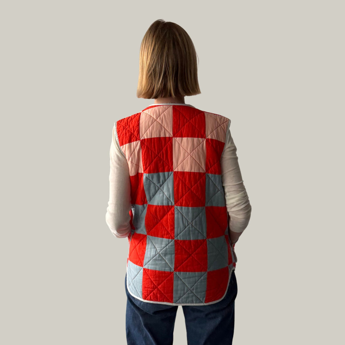 Tiles Patchwork Vest