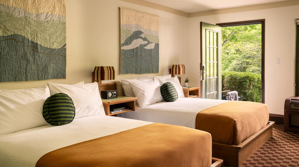 Custom Hotel Quilts by Haptic Lab - Trailborn Highlands