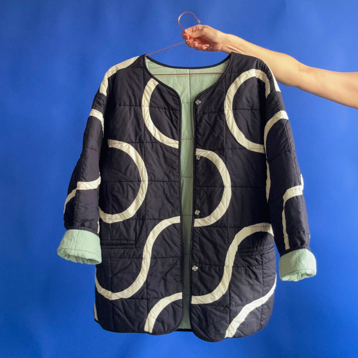 Snake Path Quilt Coat