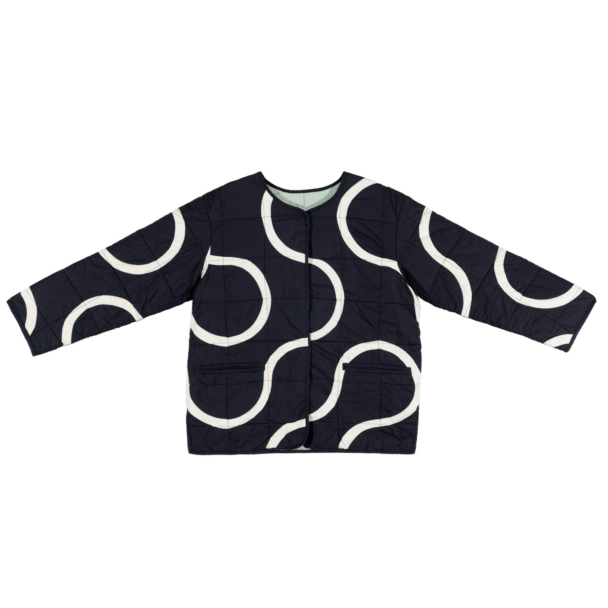 Snake Path Quilt Coat