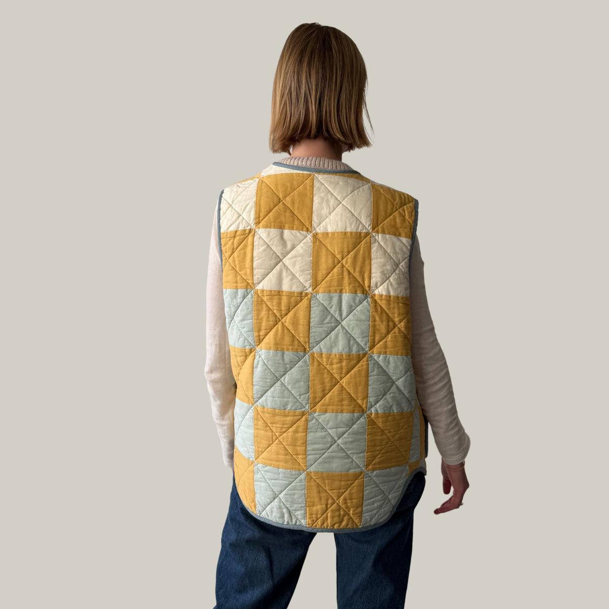 Tiles Patchwork Vest