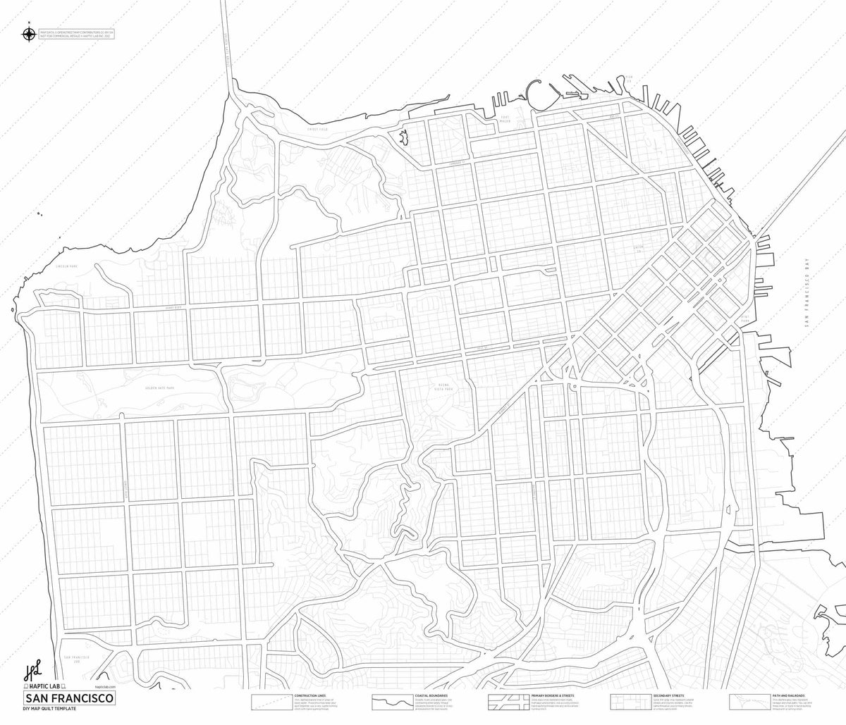 DIY Map Quilts (Print-At-Home) - Haptic Lab