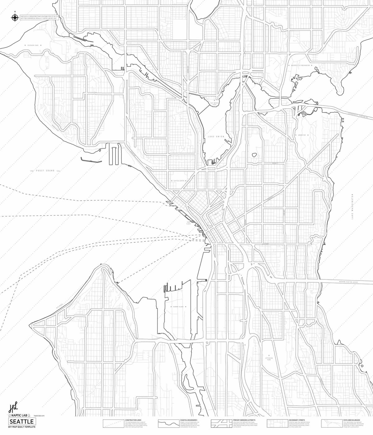 DIY Map Quilts (Print-At-Home) - Haptic Lab