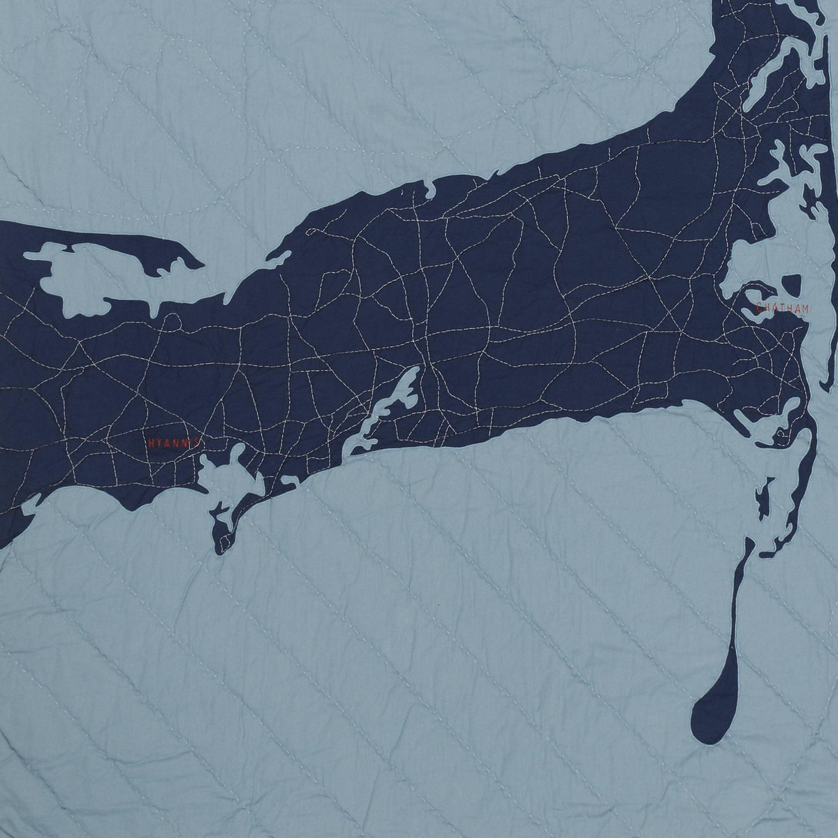 Cape Cod Quilt - Coastal Quilts by Haptic Lab